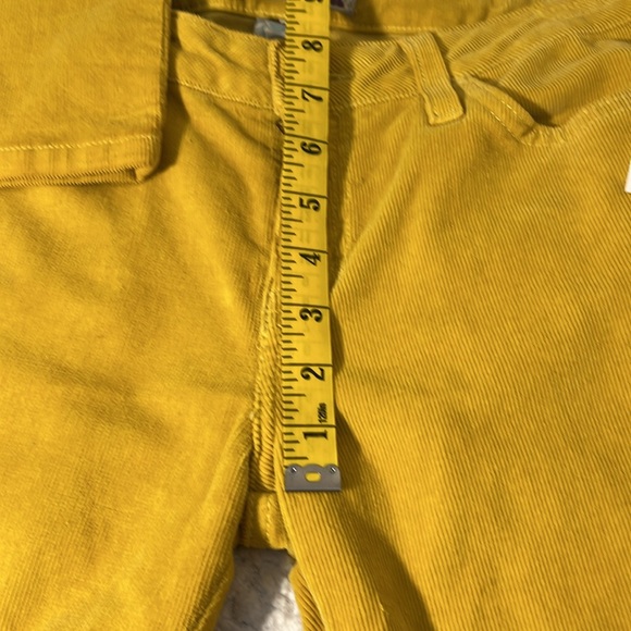 FISH BOWL Ladies Yellow Corduroy Pants - Picture 4 of 8